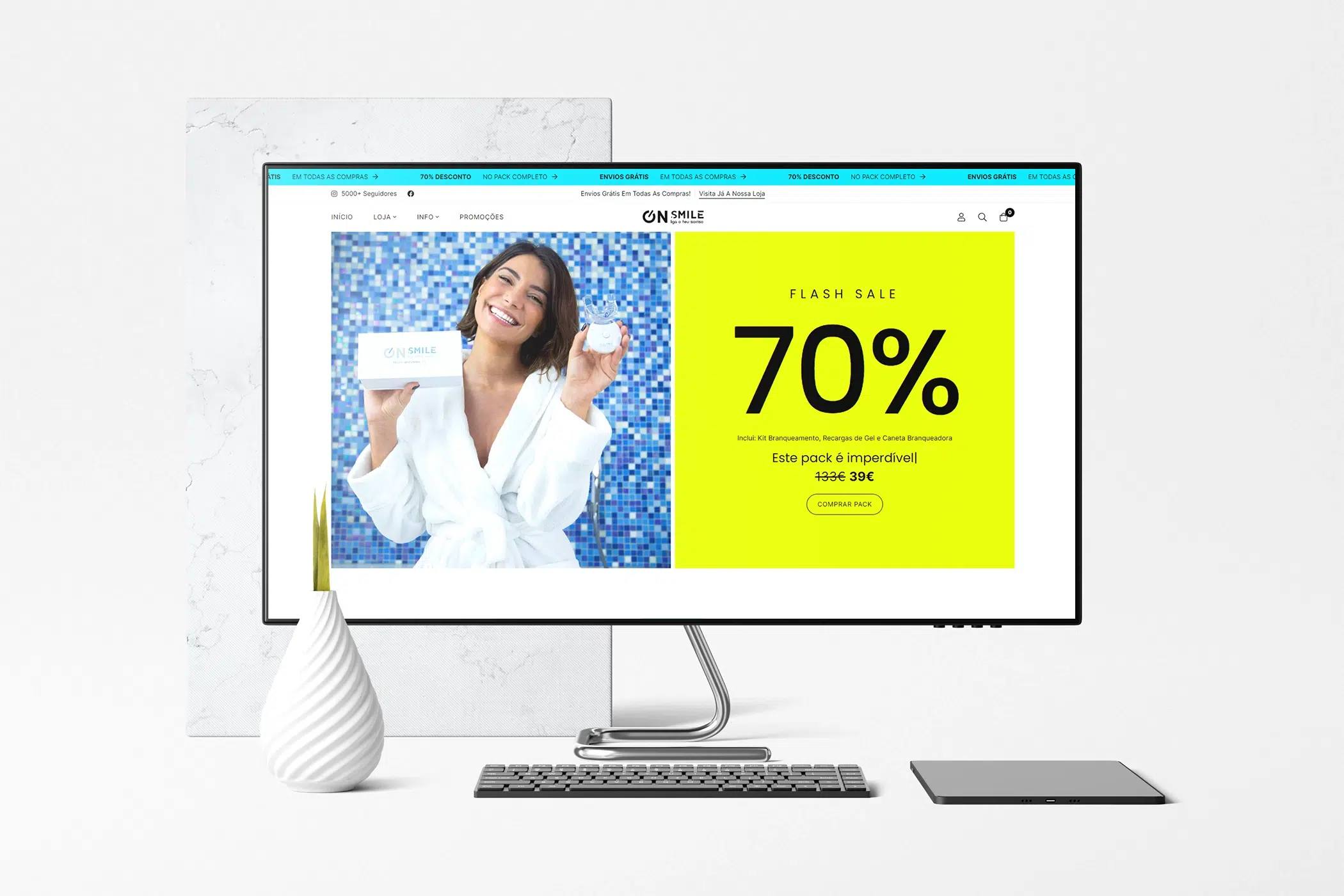 Website Design On Smile
