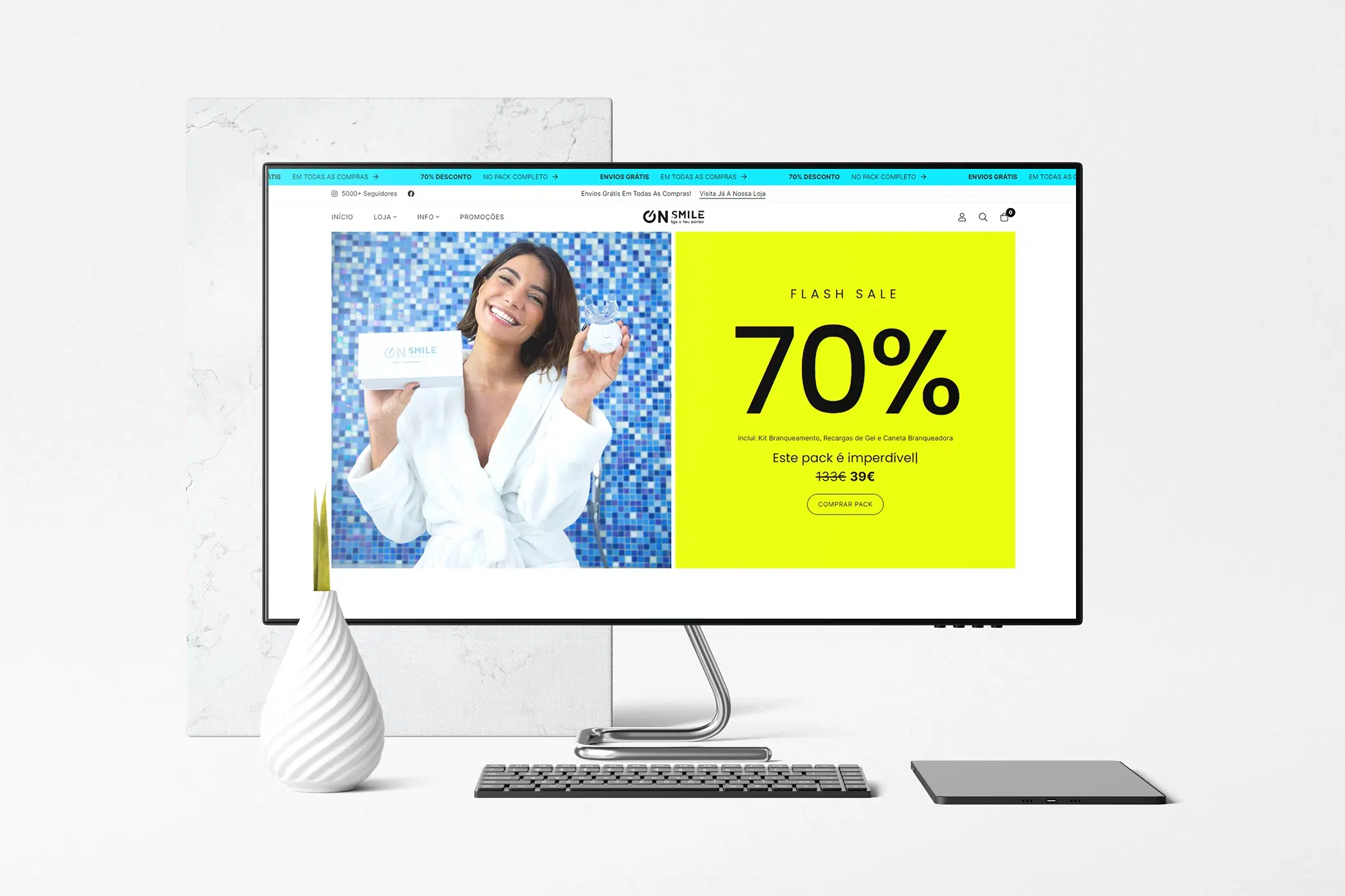 Website Design On Smile